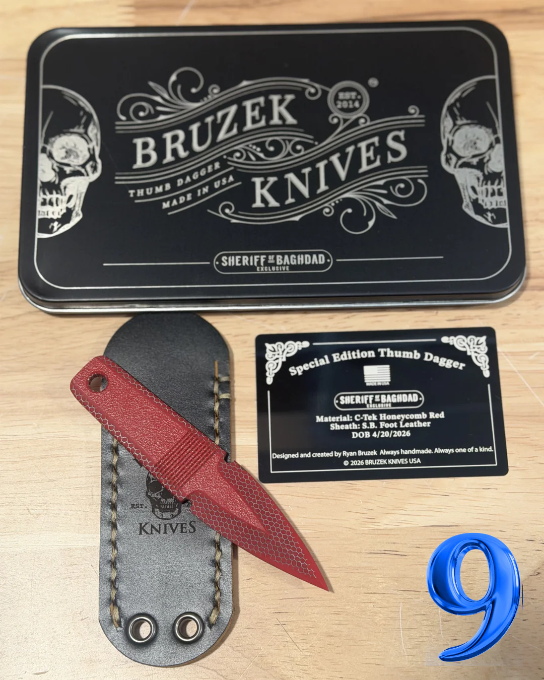 Sheriff of Baghdad x Bruzek Knives - Image 10
