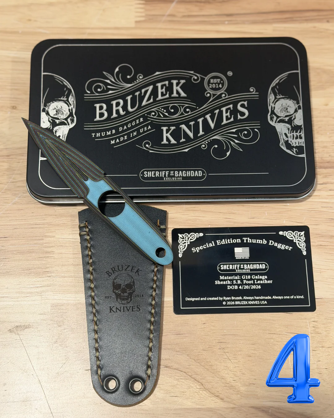 Sheriff of Baghdad x Bruzek Knives - Image 5