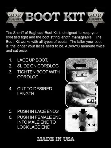 Boot Kit - Streamlined Boot Lace Management - Image 3